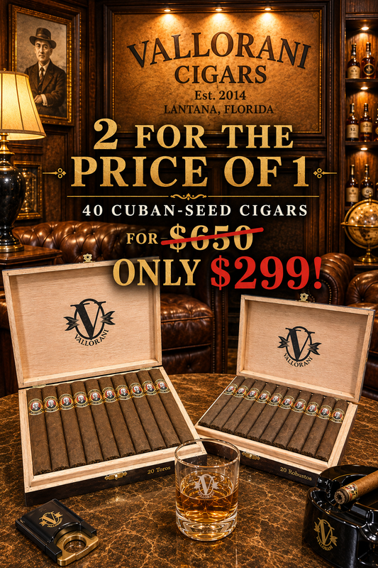 BOGO: Cuban-seed Rosado 2-Box Set (Toros and Robustos)