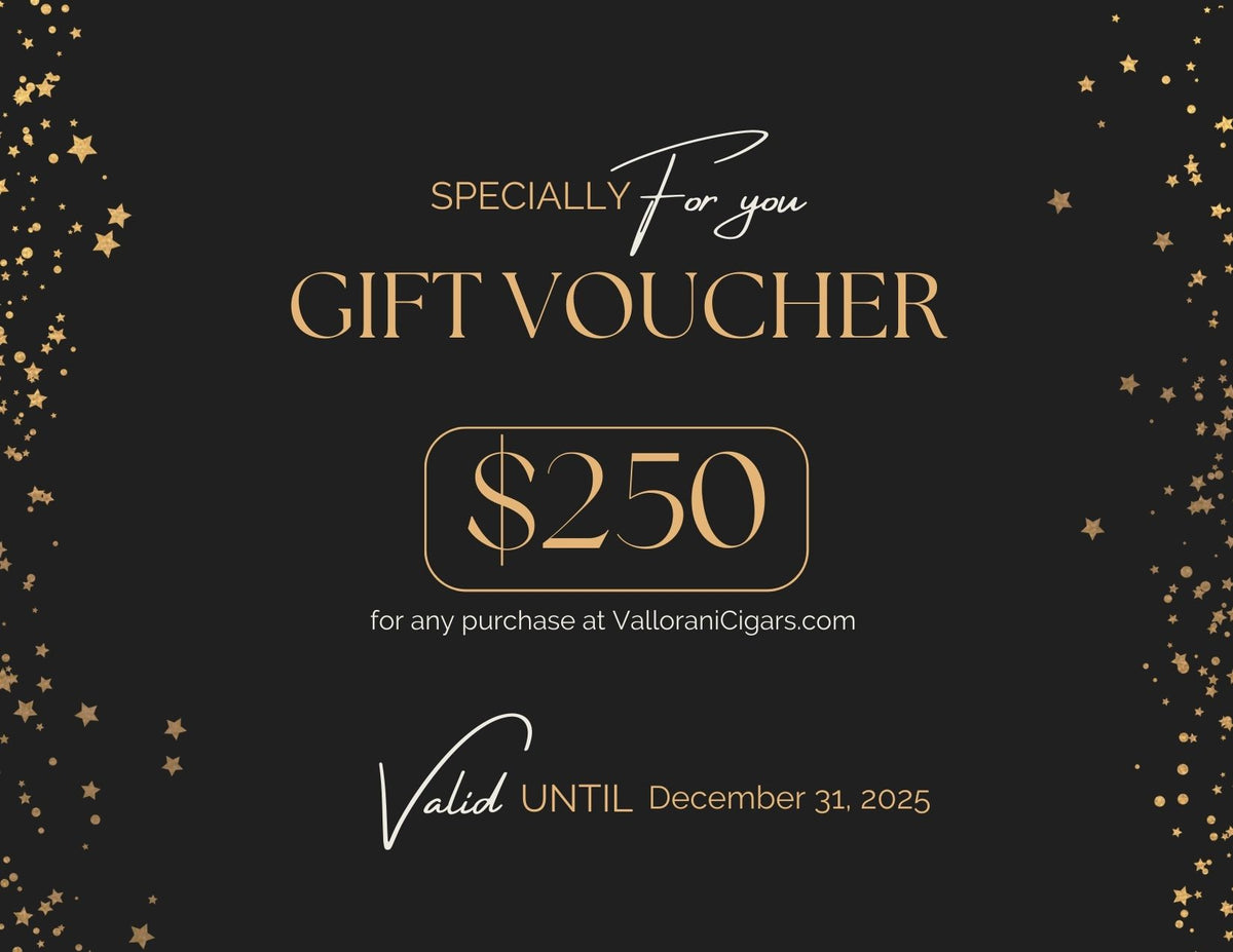 Vallorani Cigars Gift Certificate