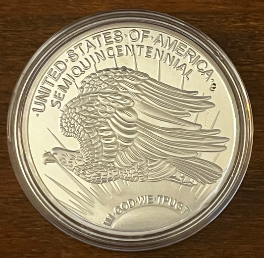 Historic Trump 2024 United States Semiquincentennial Coin (Silver)