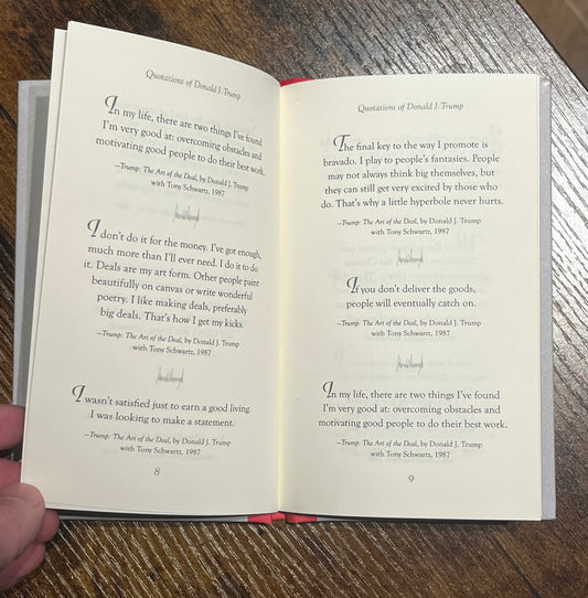Quotations of Donald J. Trump (Hardback)