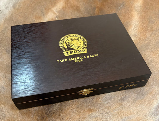 Trump 2024 Cigar Collector's Box