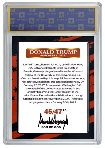 President Trump Divine Protection of Lord Collector's Card
