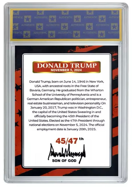 President Trump Divine Protection of Lord Collector's Card