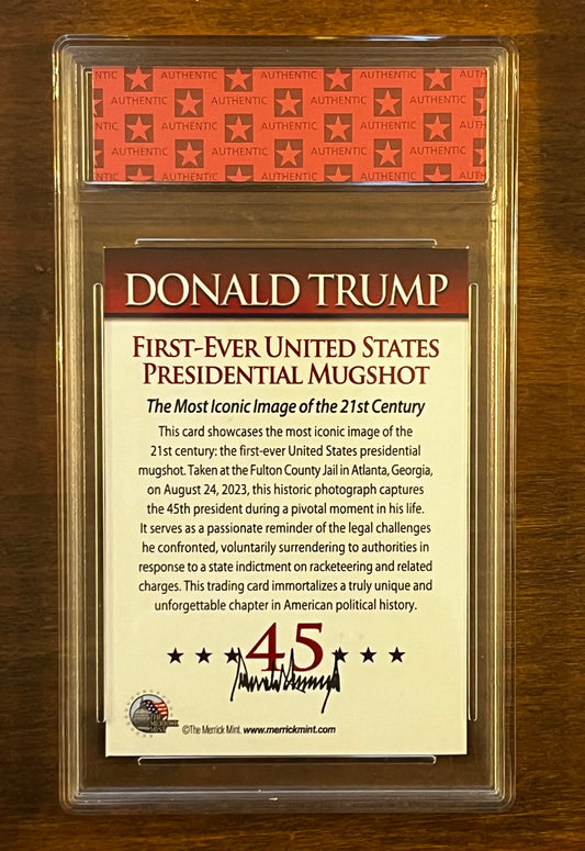"Never Surrender" Donald Trump Collector's Card