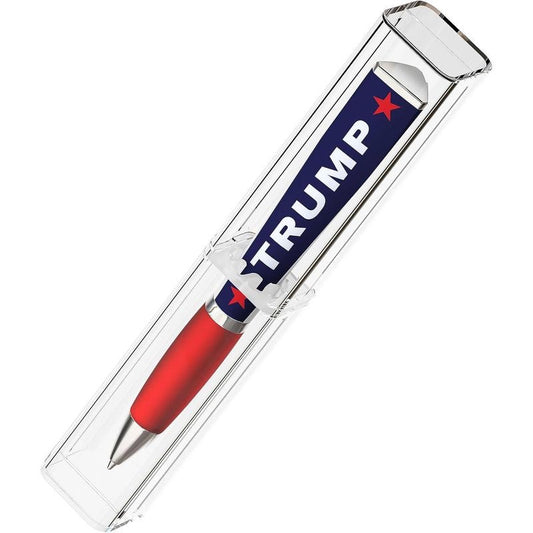 Trump 2024 MAGA 3-Sided Ballpoint Pen + FREE Let's Go Brandon Book!