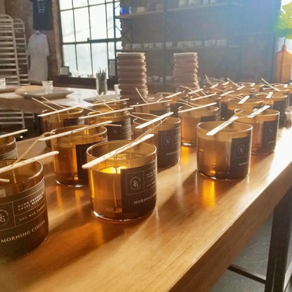 "Cigar Lounge" Soy/Coconut Wax Candle