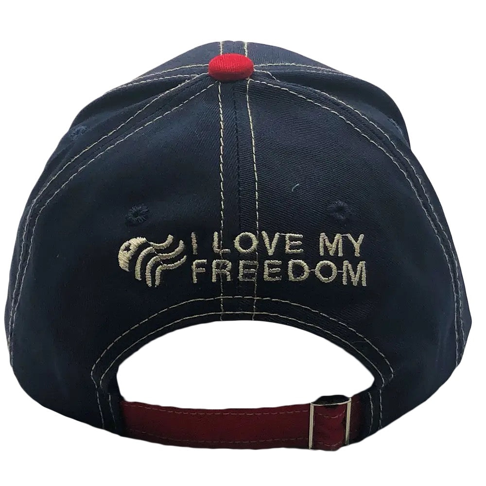 America 1776 Freedom - I Love My Freedom Hat