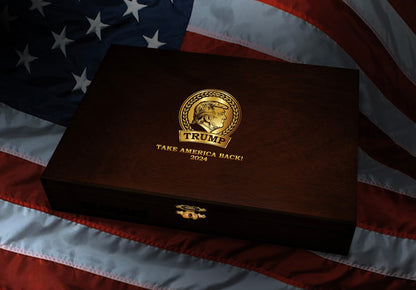 Trump 2024 Presidential Campaign "Take America Back!" | Churchill (Box of 20)