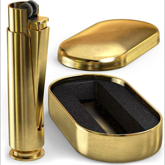REAL 50 Caliber BMG Casing Refillable Lighter (Made in the USA!)